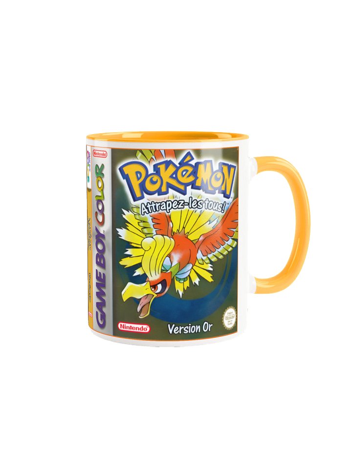 Tasse en céramique avec intérieur coloré "Pokémon Or" product image (1)