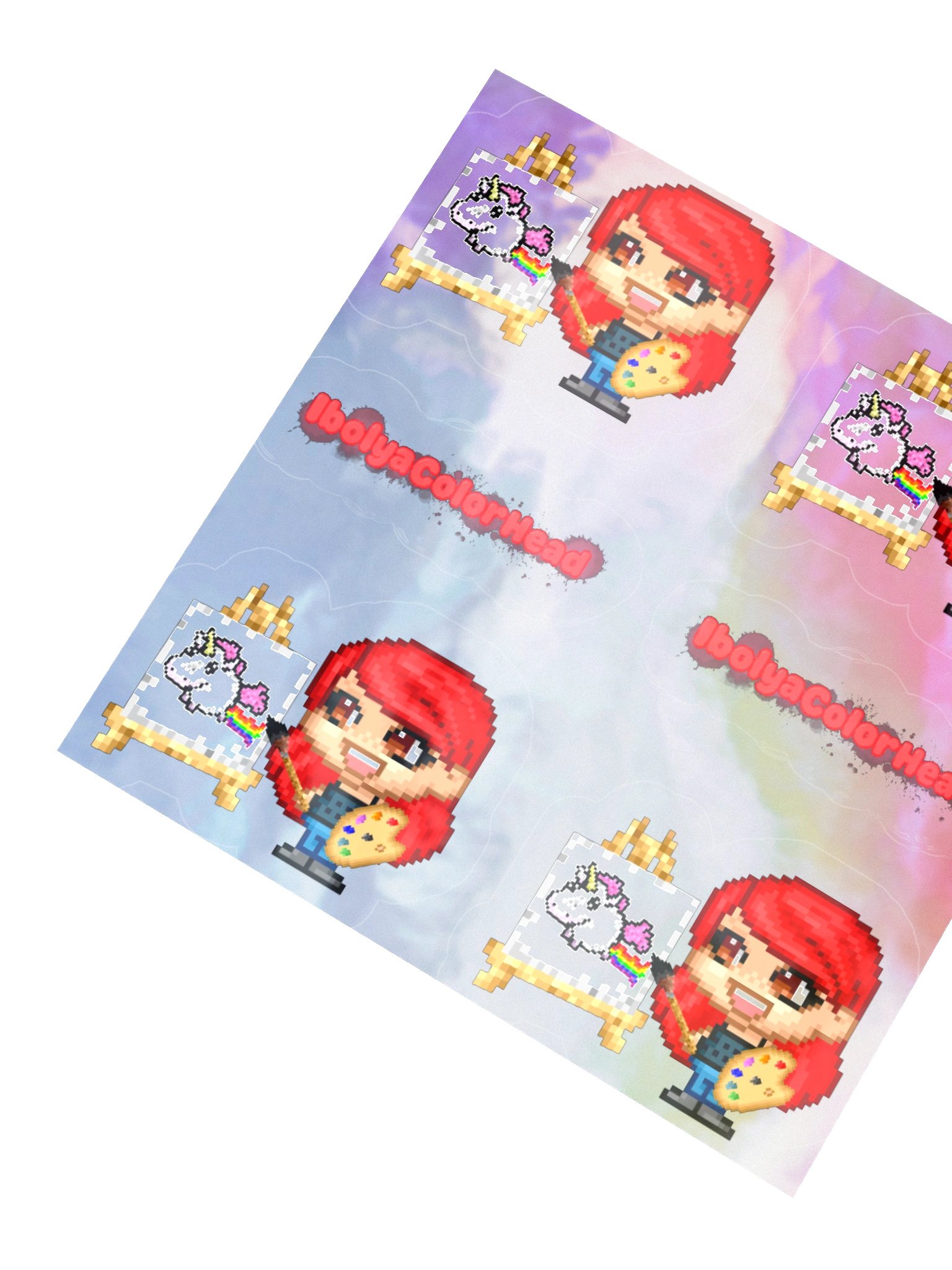 CuteLittlePainting Holographic Sticker product image (2)