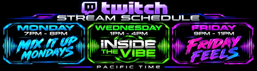 Drum and Bassics Stream Schedule
