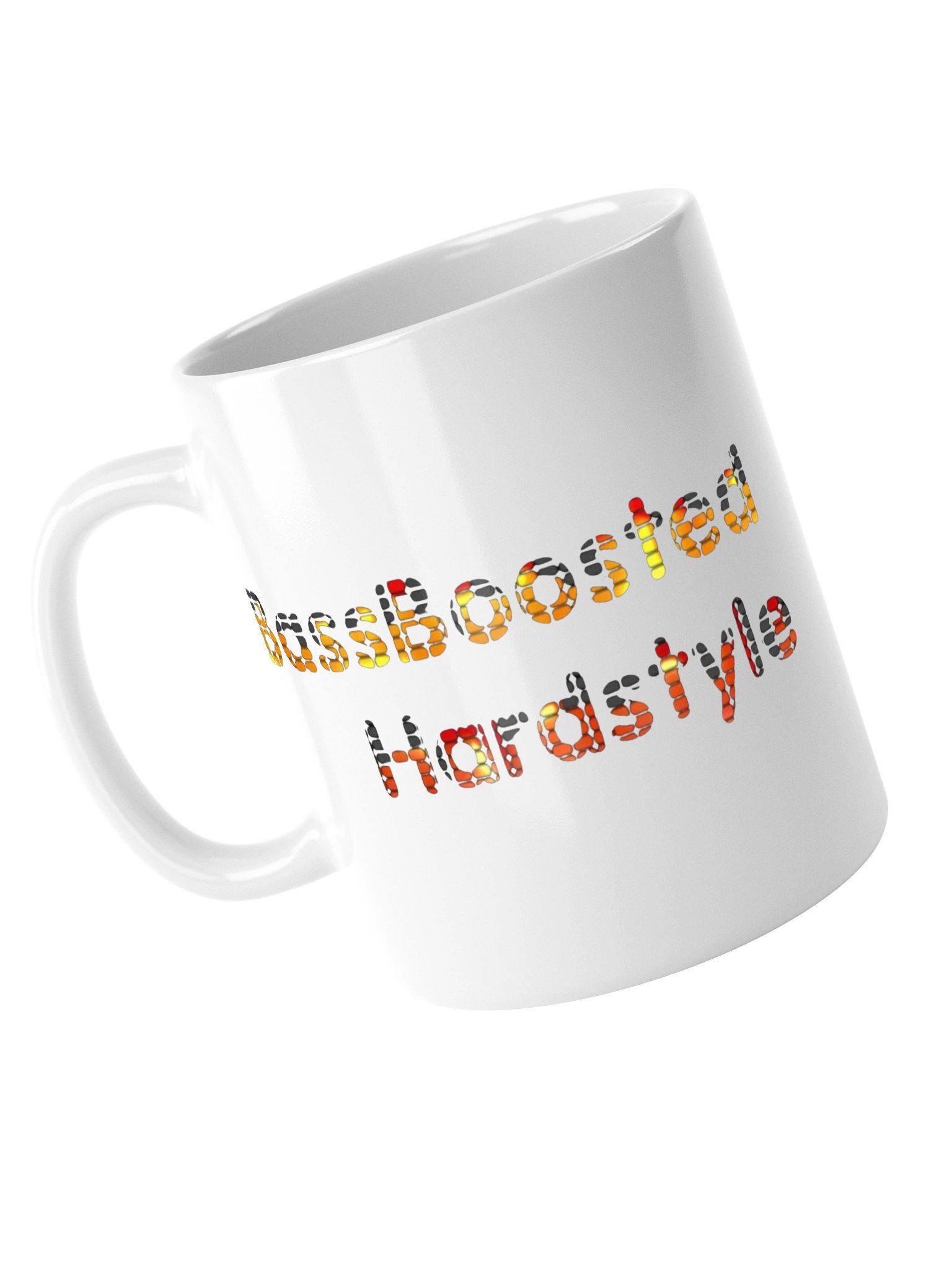 BassBoostedHardstyle White Mug product image (13)