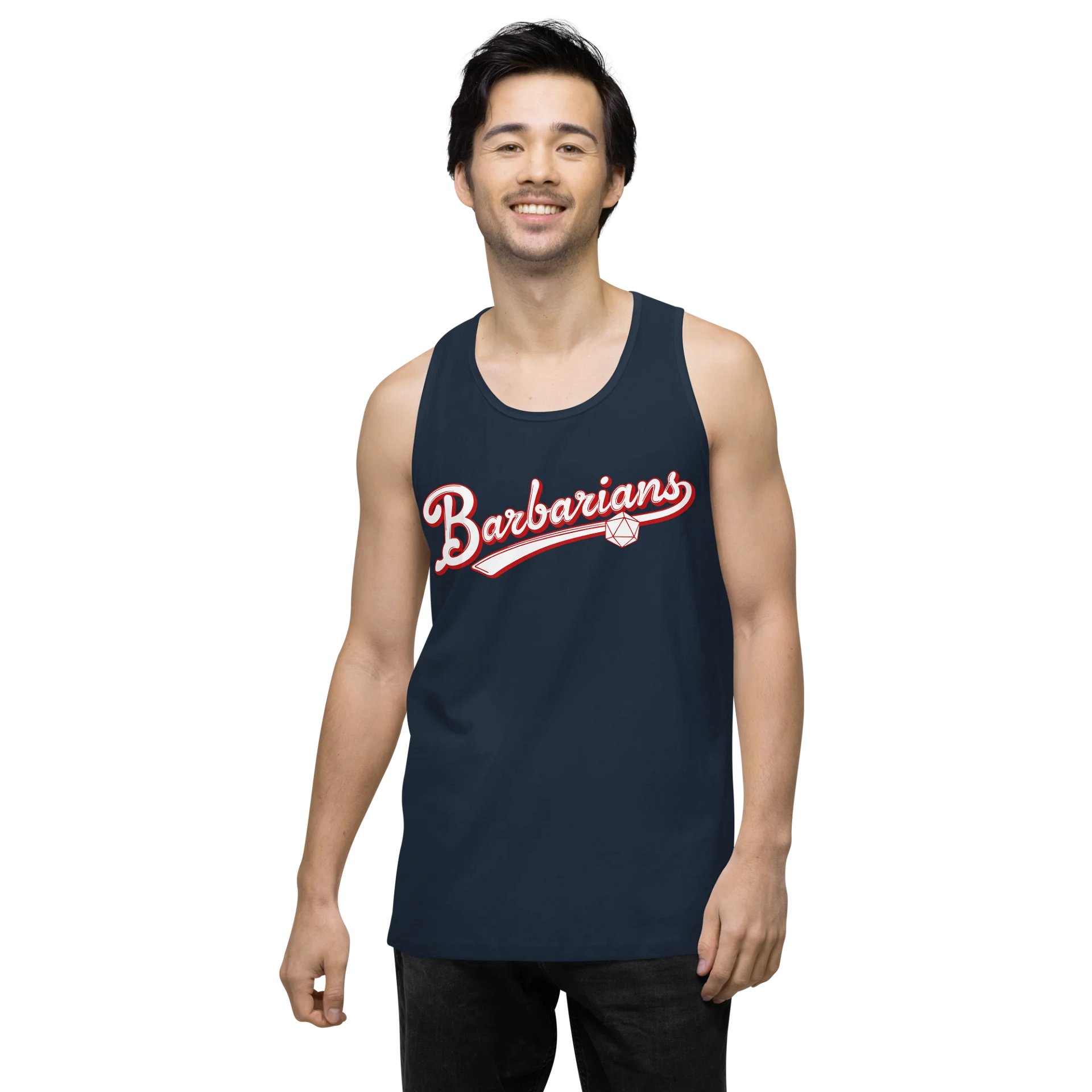 "Barbarians" Vintage Athletic Tank Top - Cotton Heritage product image (13)