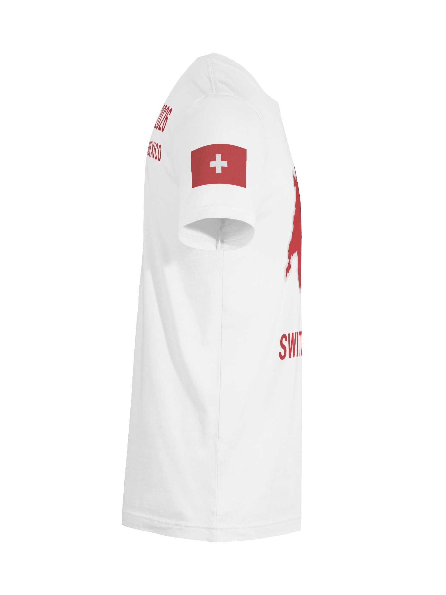 Switzerland 2026 World Cup Flag Tee - World Cup 2026 Map Edition - Premium Unisex T-Shirt product image (102)