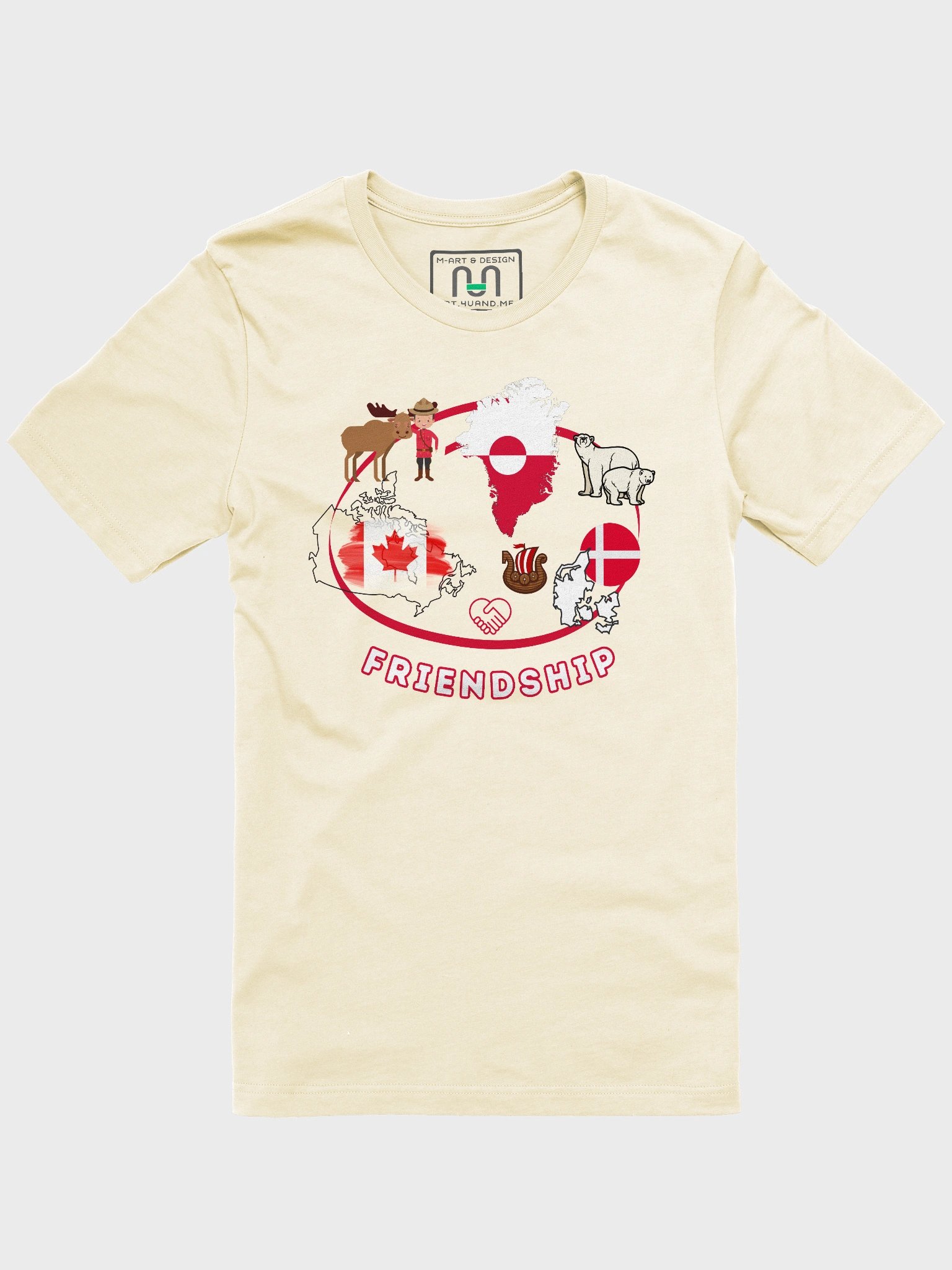 Greenland Explorer Unisex T-Shirt - CanDanGreen product image (1)