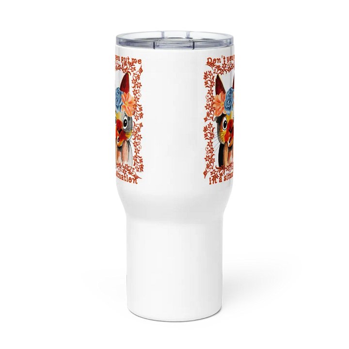 KC, Don't You Put Me In a Situation (bunny), Tall Tumbler product image (3)