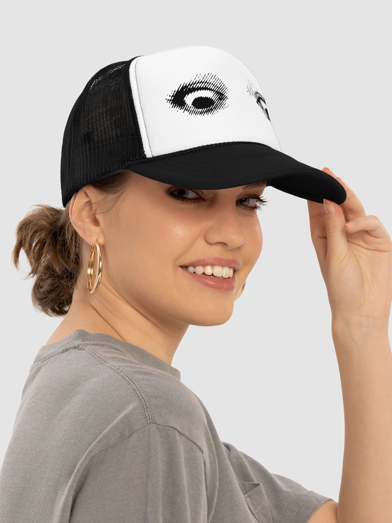 Obushook Eyes Trucker Cap product image (11)