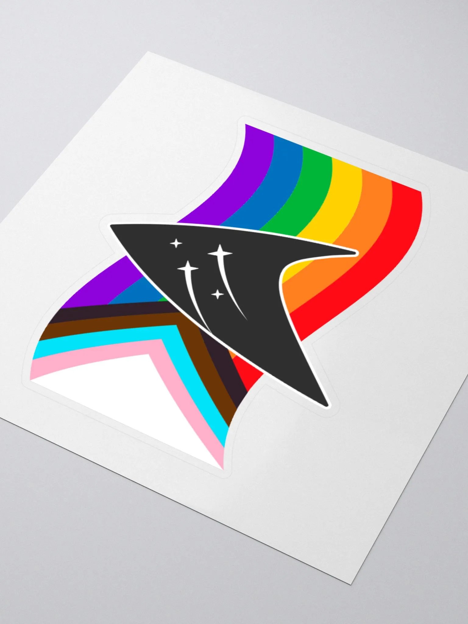 Pride flag icon sticker product image (3)