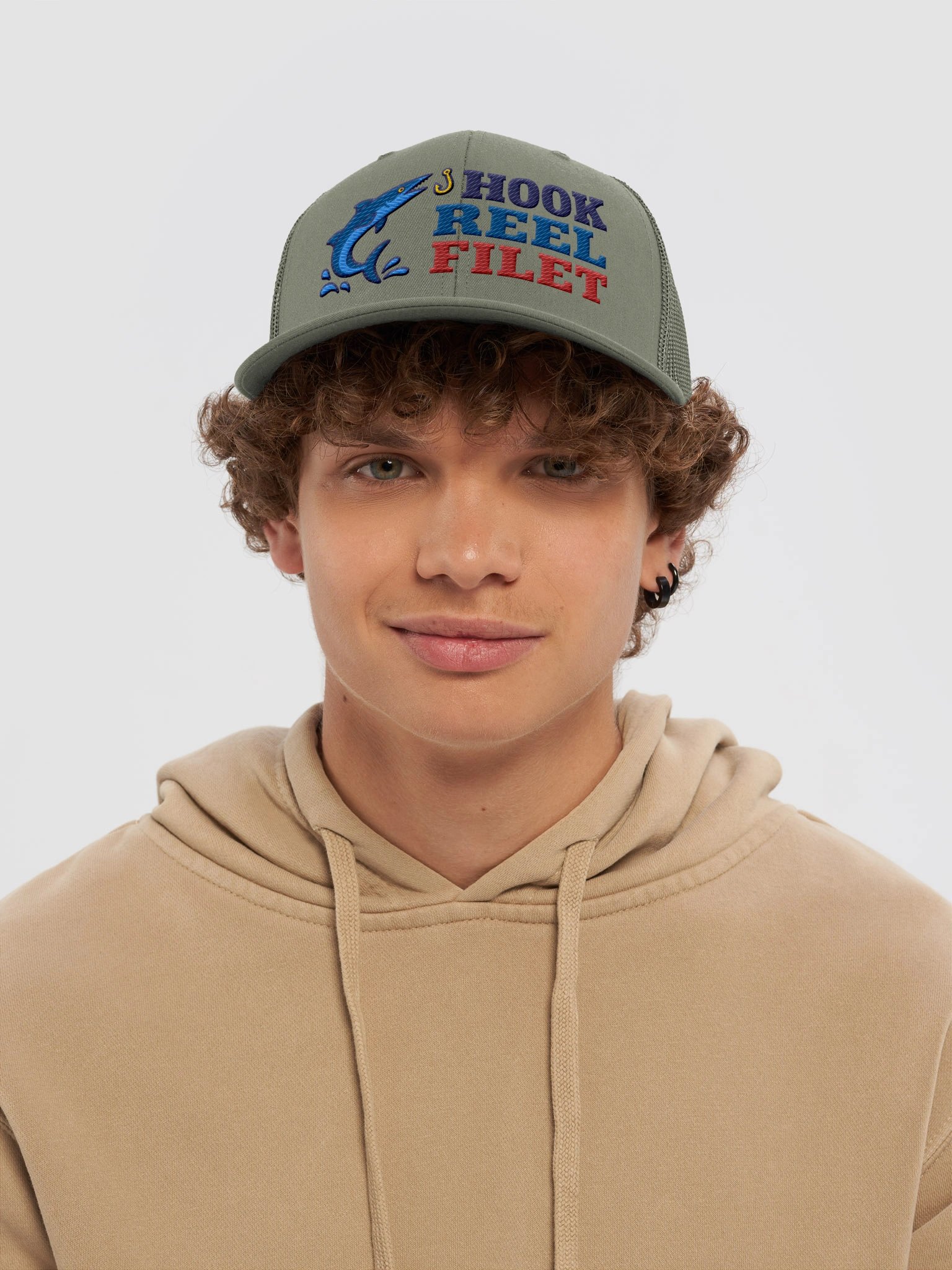Hook · Reel · Filet Trucker Cap product image (14)