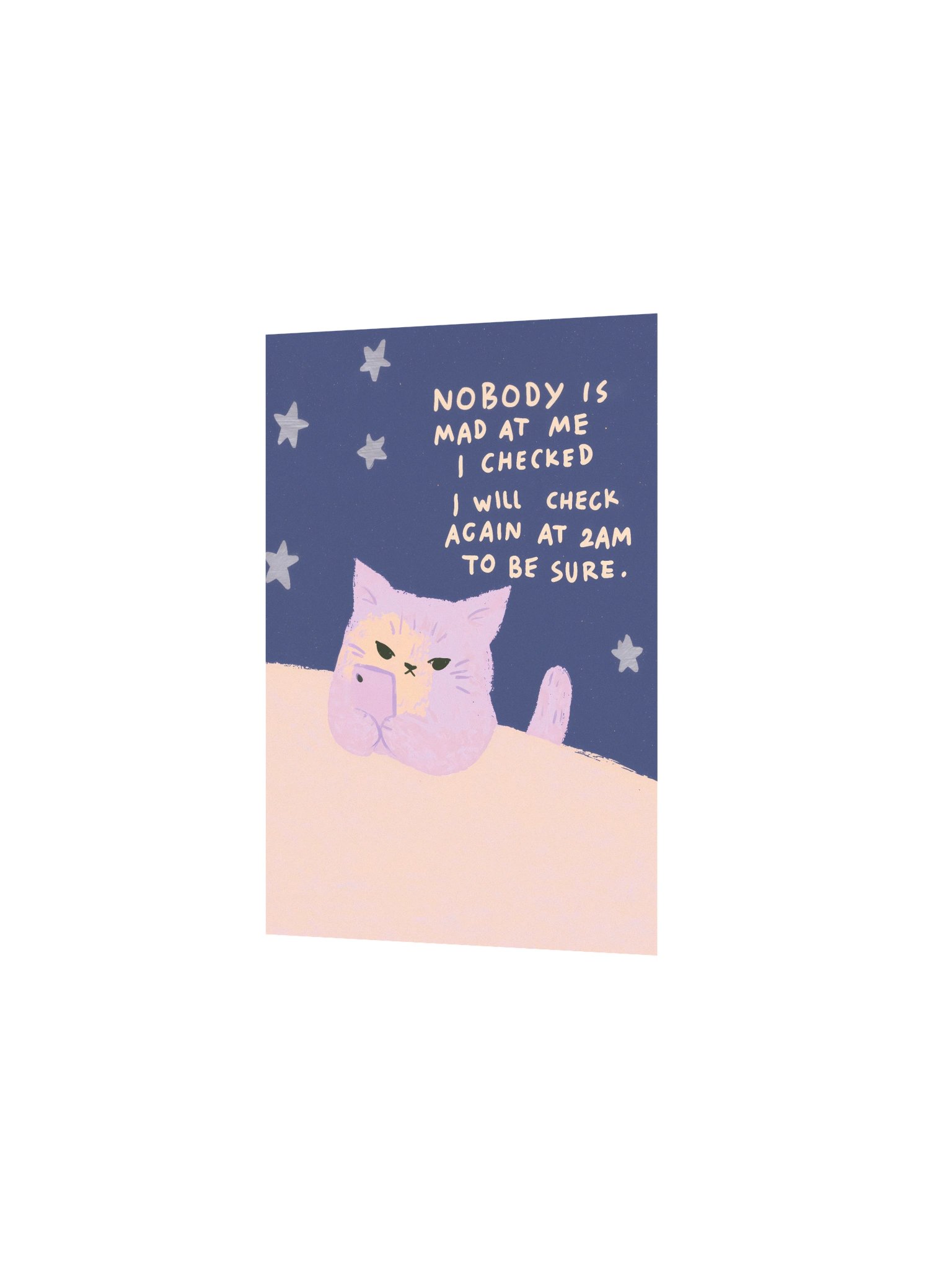 Nobody Is Mad at Me Cat Poster product image (12)