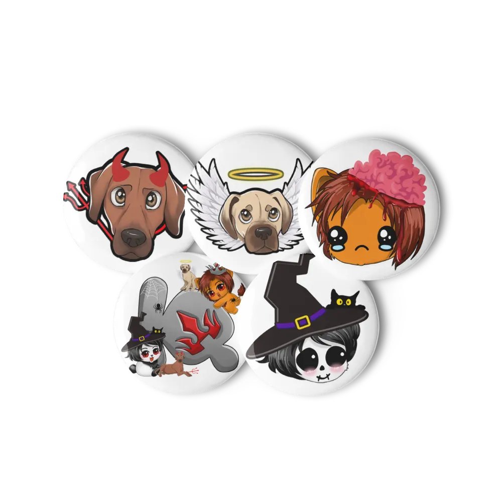 Set of 5 Pins - Halloween 2024 product image (6)