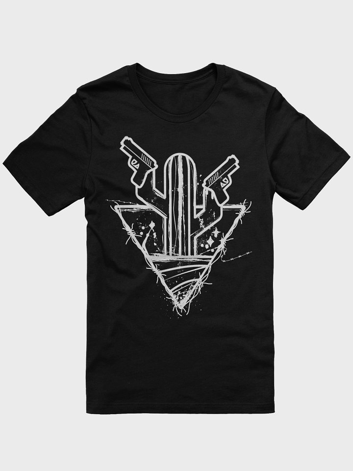 Punk Pistols - White On Black (Fem Fit) product image (1)