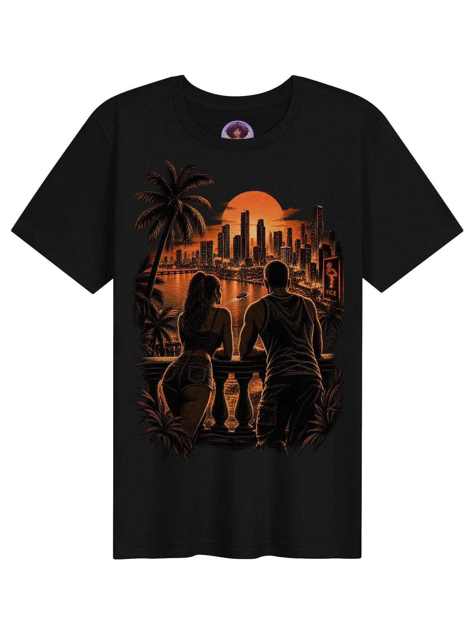 Vice Sunset Tee product image (6)