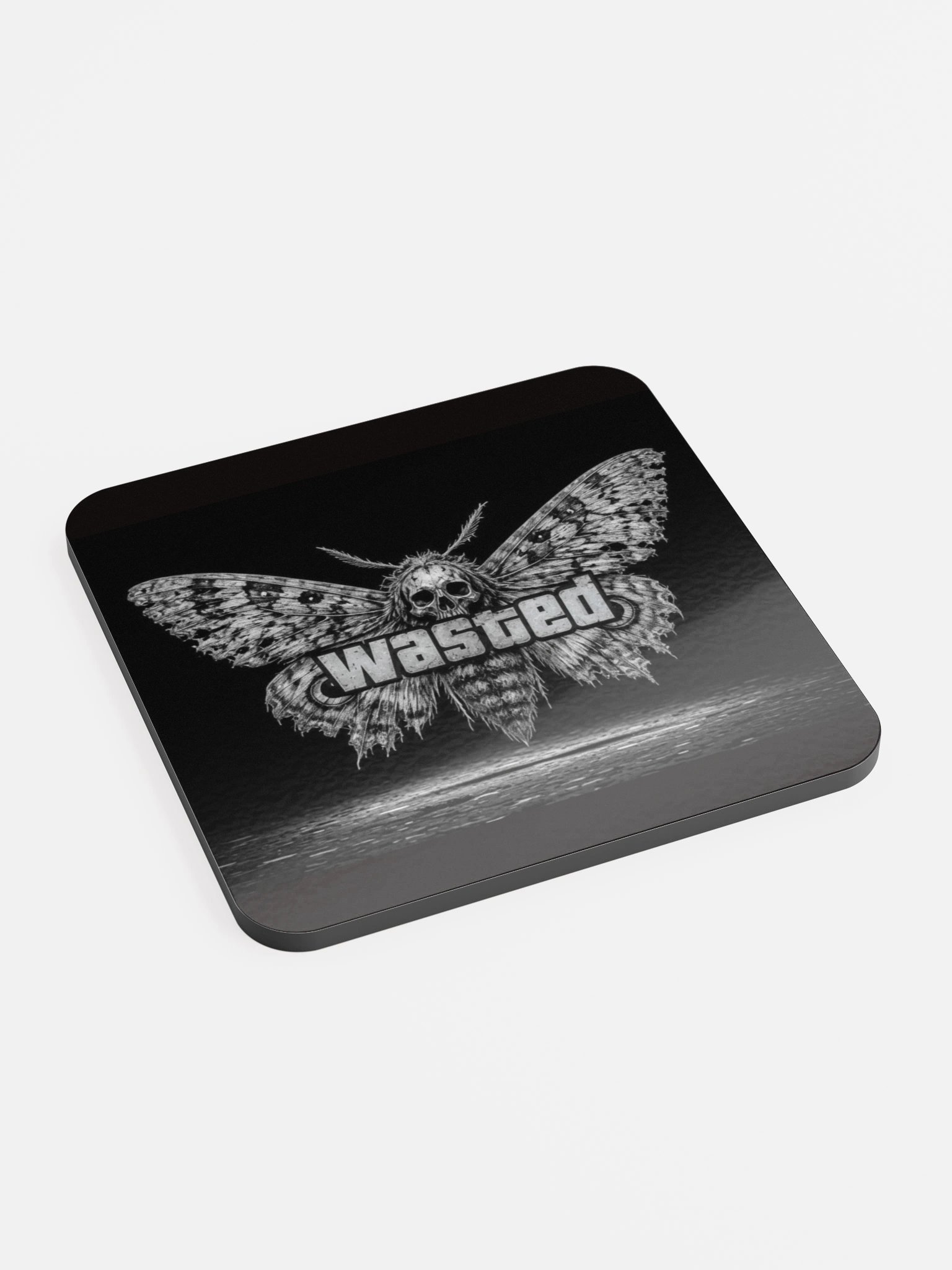 Wasted Skull Moth Coaster product image (2)