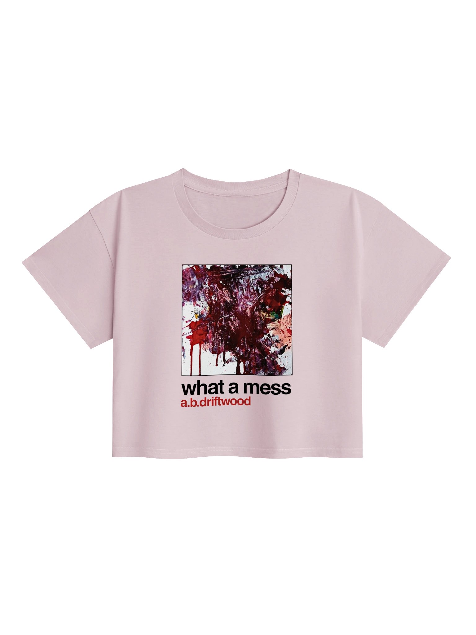 "What a Mess" Crop Tee product image (1)