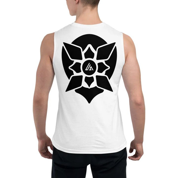 White Cyber Arkiden Tank Top product image (2)