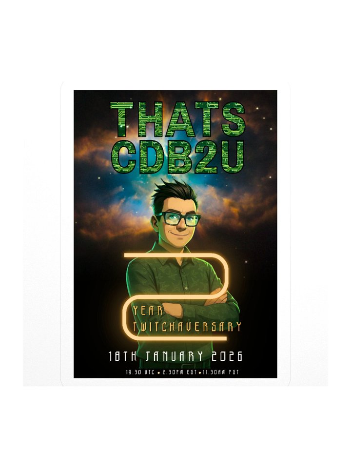 The Collective Must Grow – Twitchaversary Sticker product image (2)