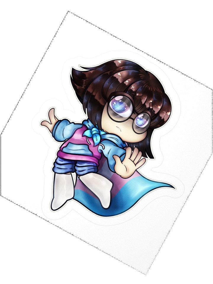 FemeyL0VE Trans Hero Pride Sticker product image (2)