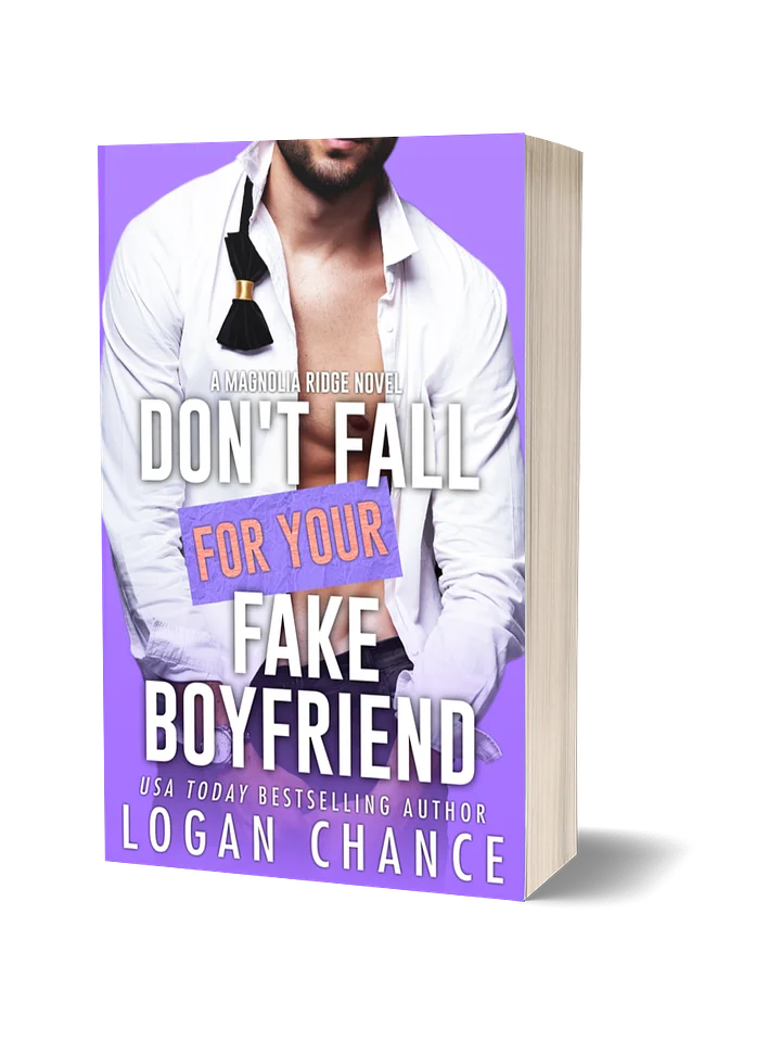 Don't Fall For Your Fake Boyfriend (Signed Paperback) product image (1)