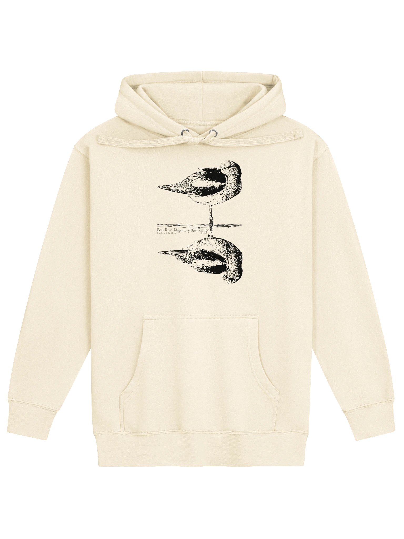 Bear River Migratory Bird Refuge American Avocet Premium Hoodie product image (41)