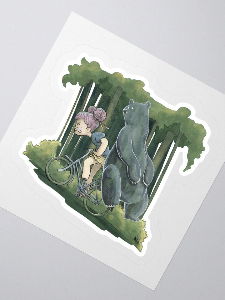 Why My Bike Heavy | Kiss Cut Stickers product image (5)