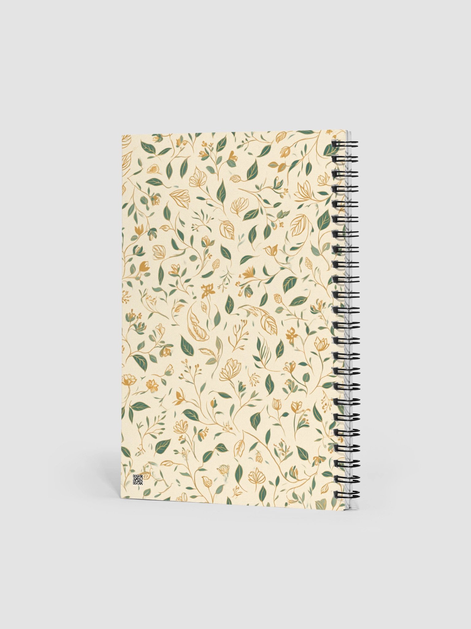 Golden Vines Spiral Notebook product image (2)