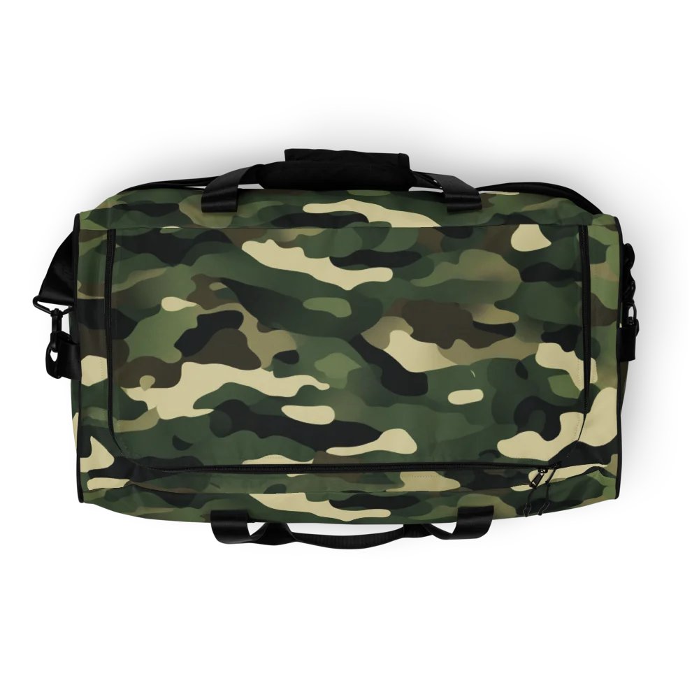 NR-Nurain- Monogram All-Over Print Duffle Bag product image (8)