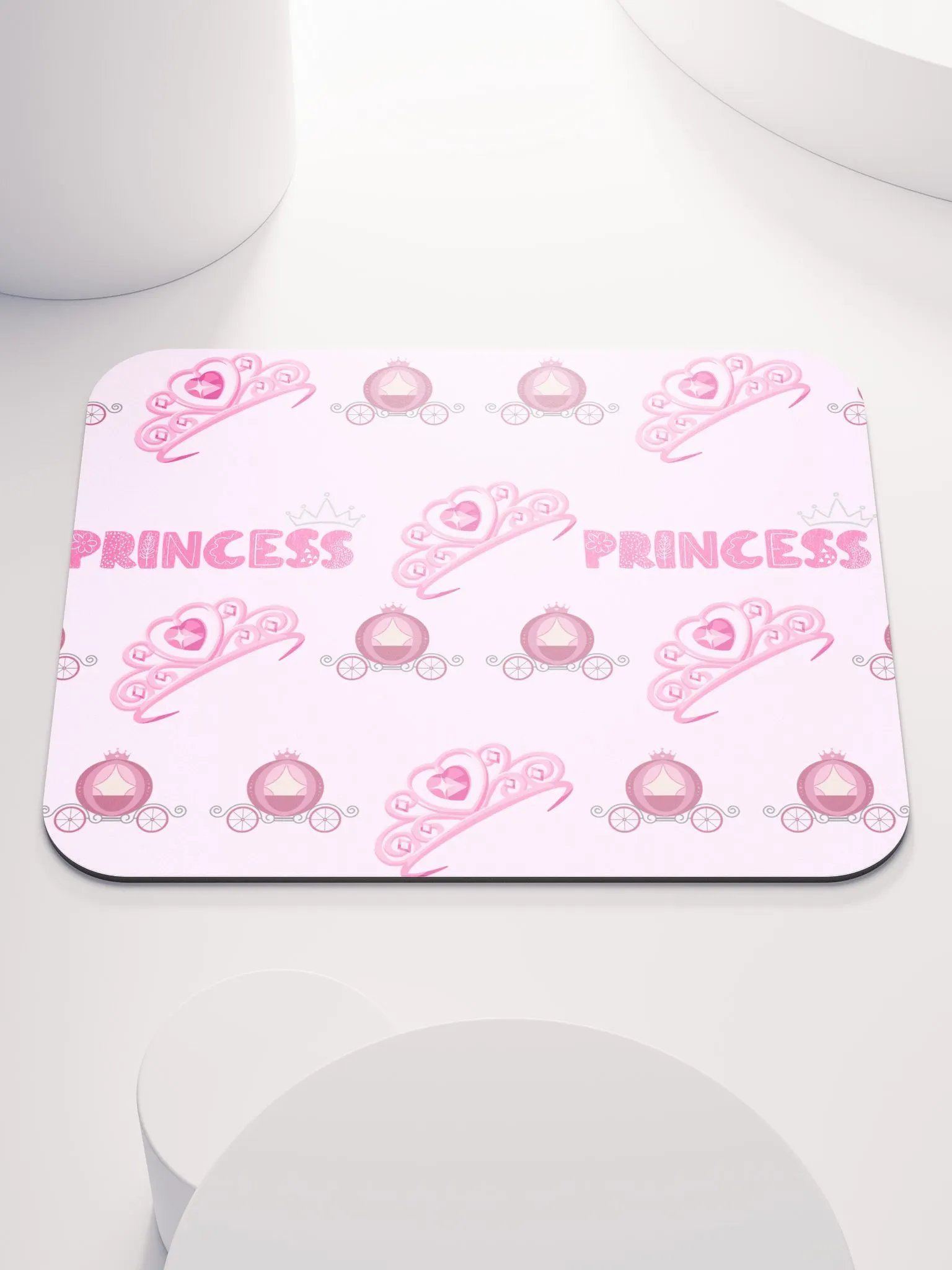 Pink Princess Mouse Pad product image (1)