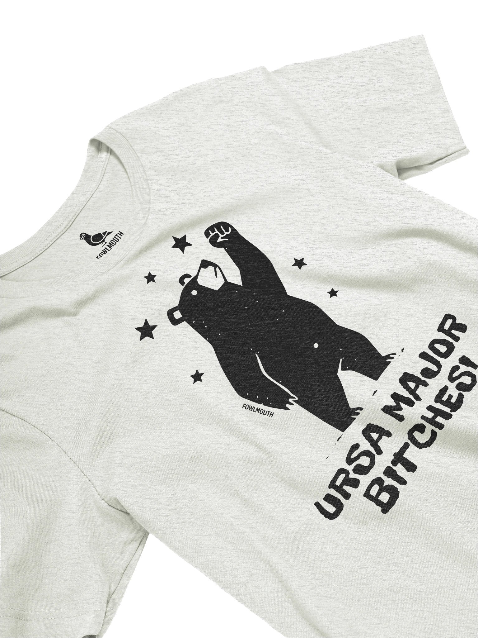 Fowlmouth URSA MAJOUR BITCHES! Bear Supersoft T-shirt product image (3)