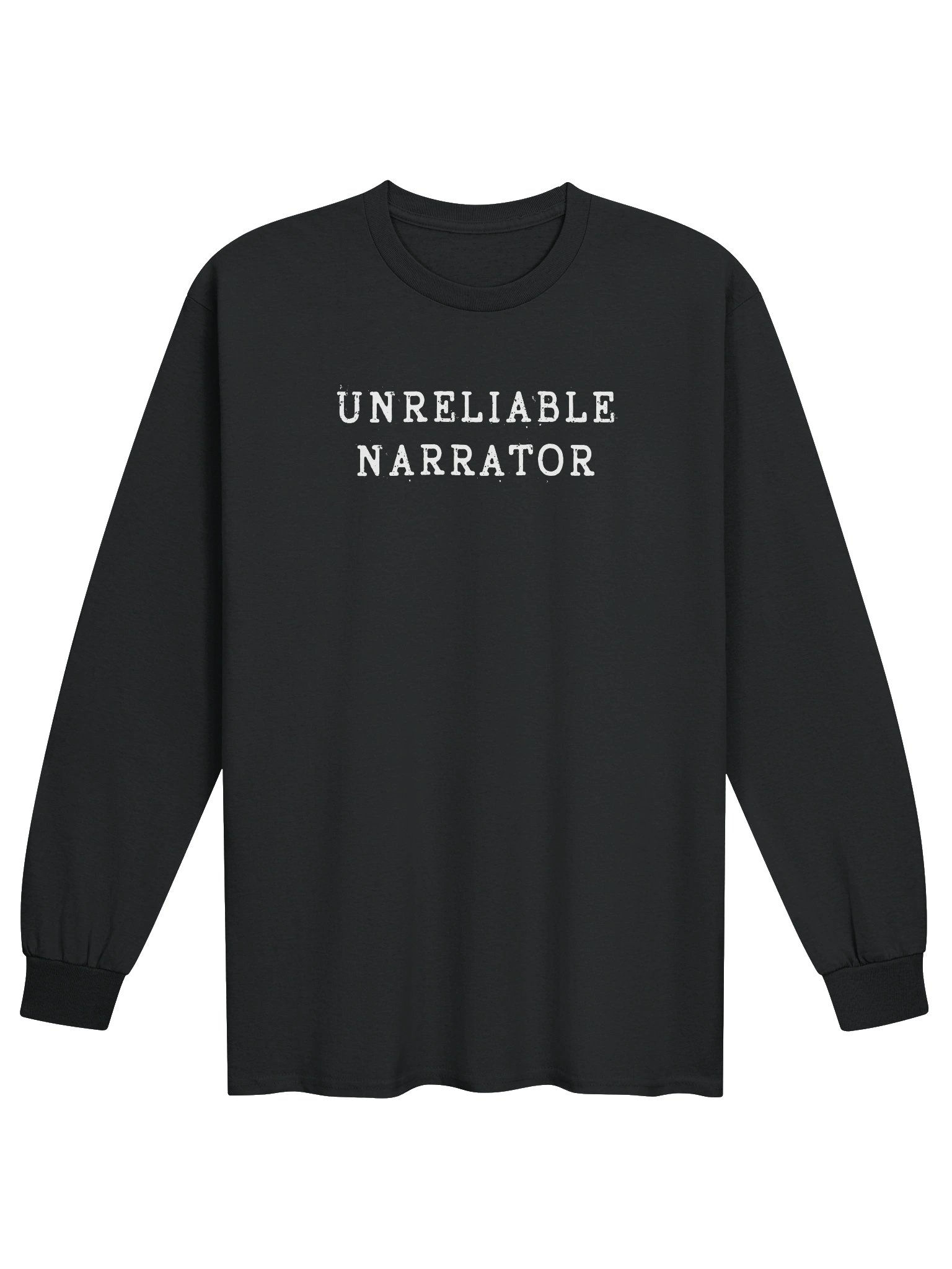 Unreliable Narrator Long-Sleeve T-Shirt product image (1)