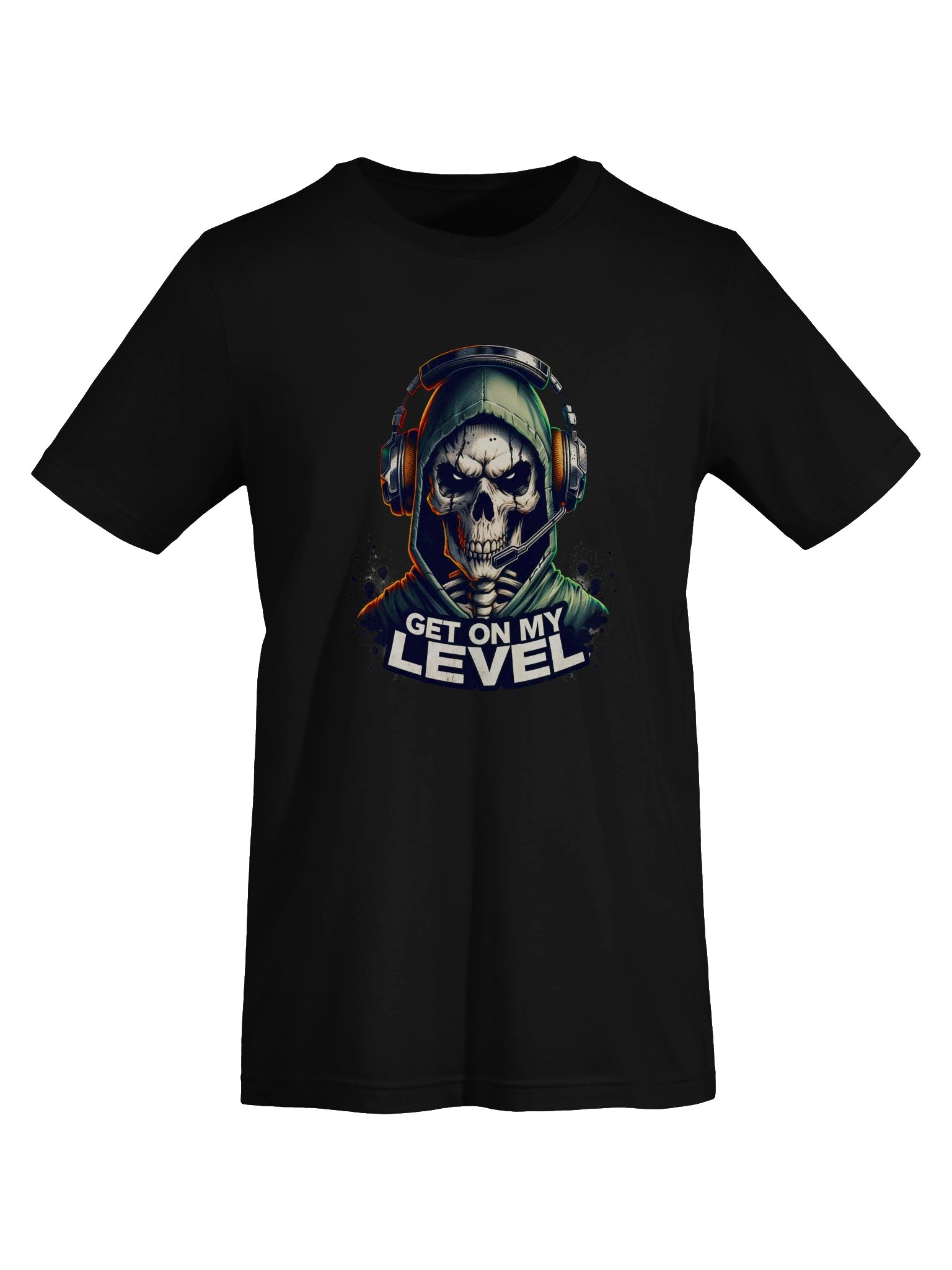 Menacing Skull Hoodie T-Shirt product image (7)