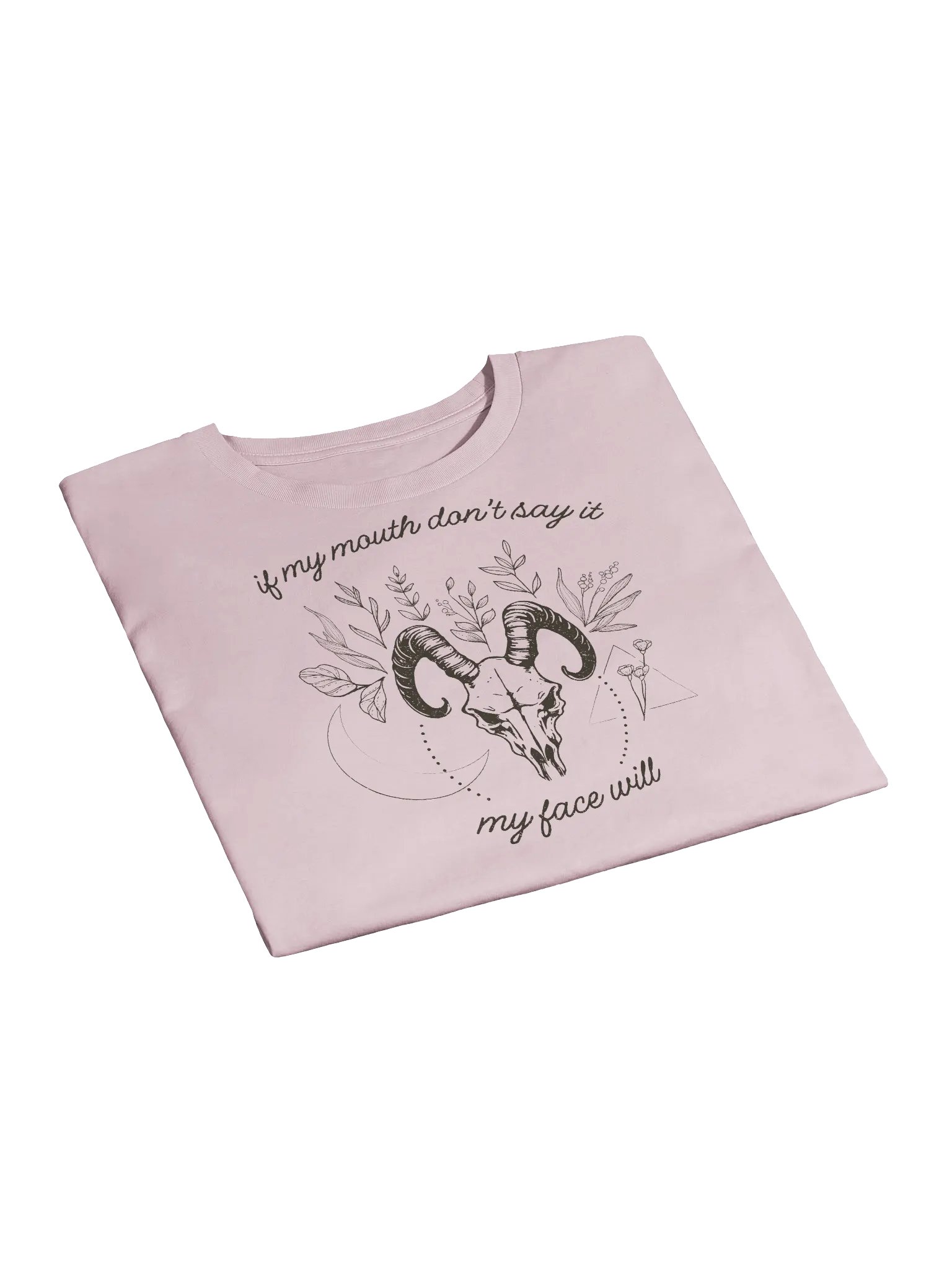 My Face Says it All Ladies Cropped Tee product image (12)