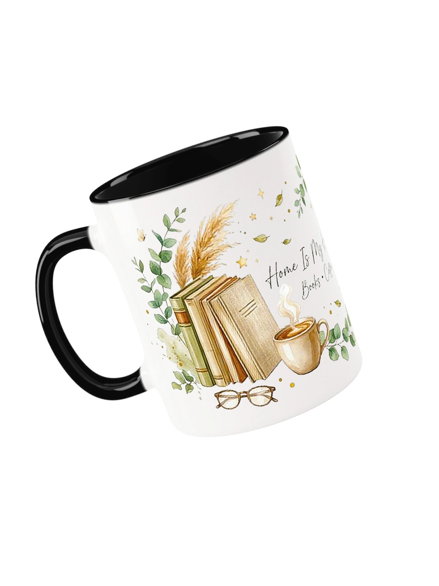 Home Is My Happy Place Cozy Aesthetic Accent Mug product image (46)