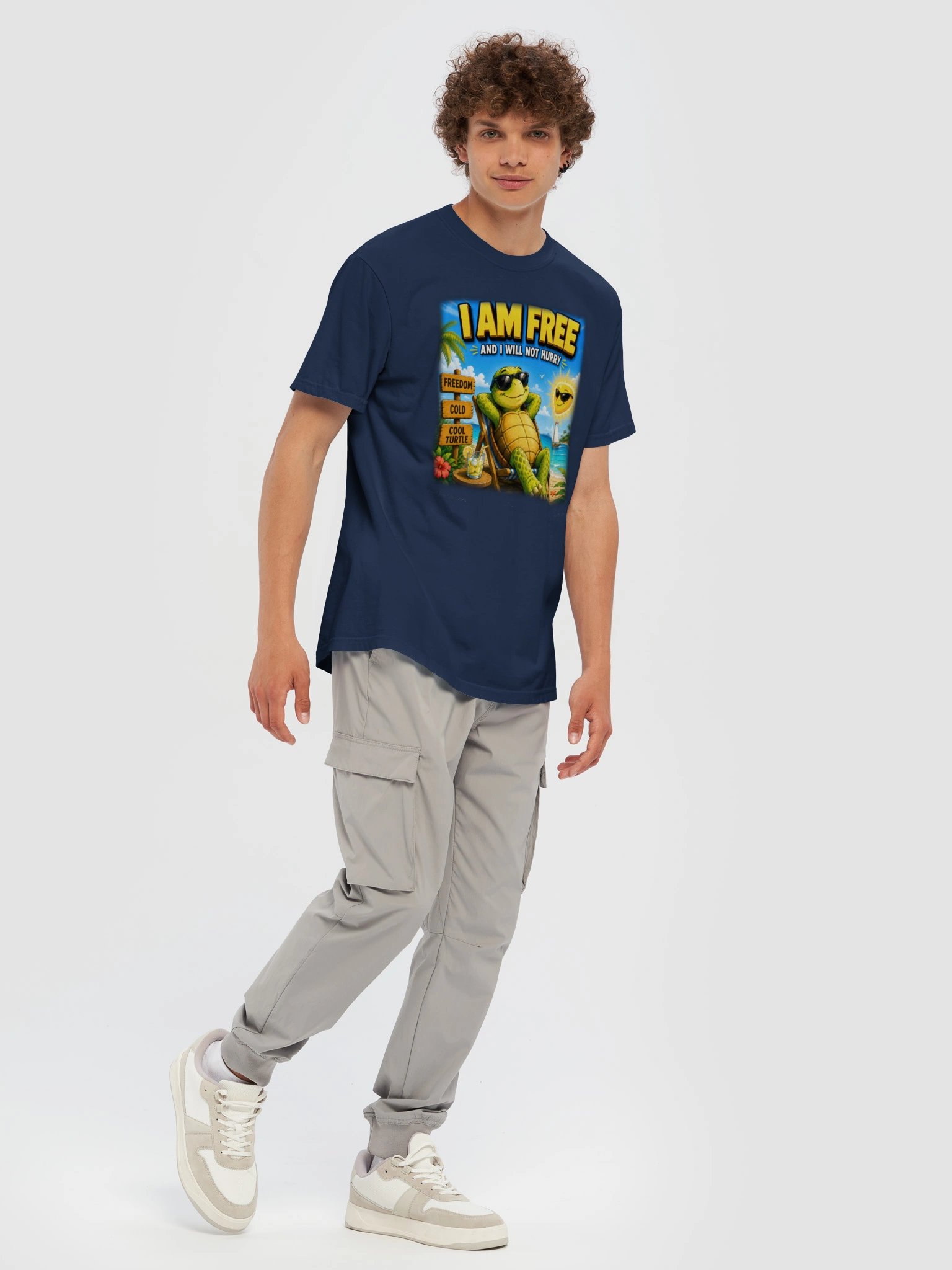 I AM FREE — Comfort Colors 1717 Heavyweight T-Shirt product image (3)