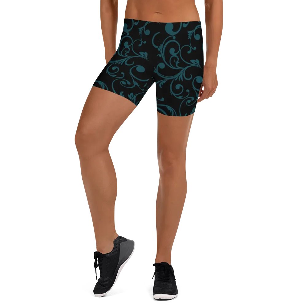 Dark Teal Activewear Shorts product image (7)