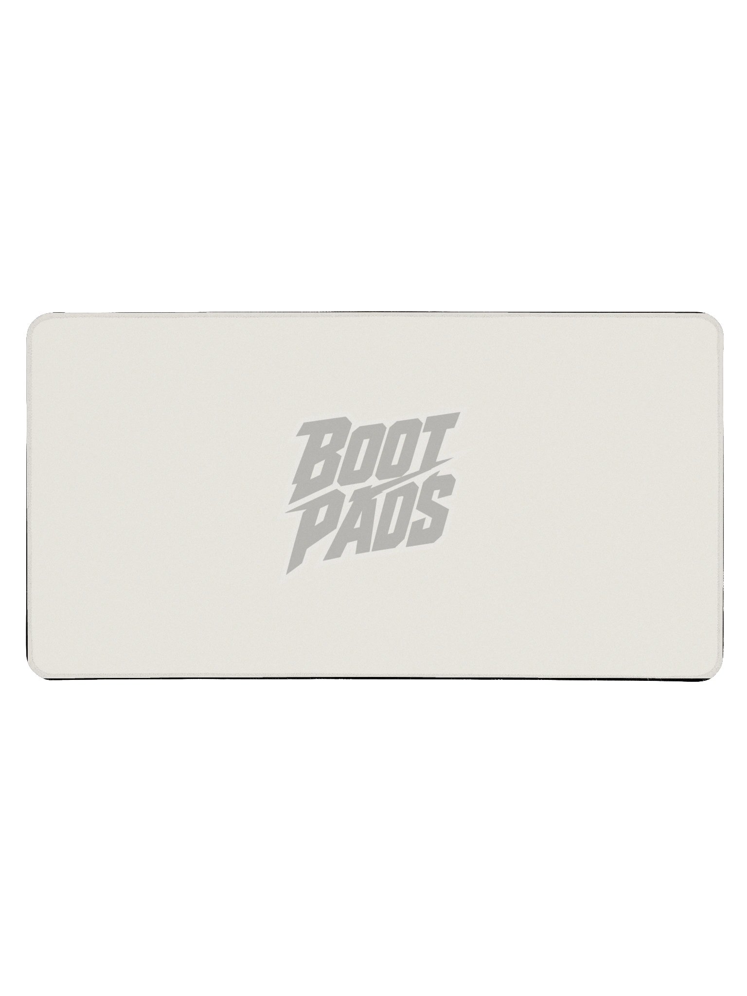 Mousepad Logo Bootpads Centrado Deskmat Blanco product image (1)