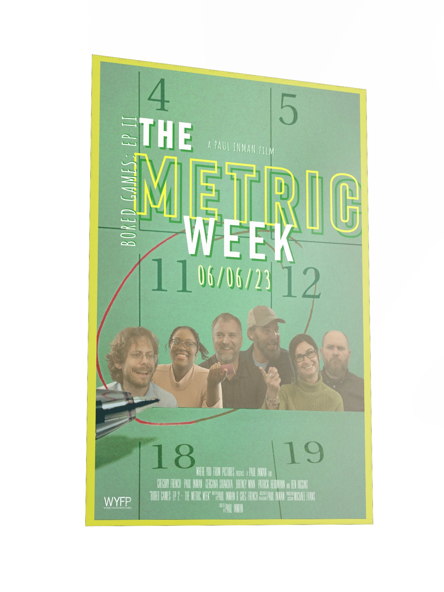 Bored Games: The Metric Week - Official Poster product image (3)