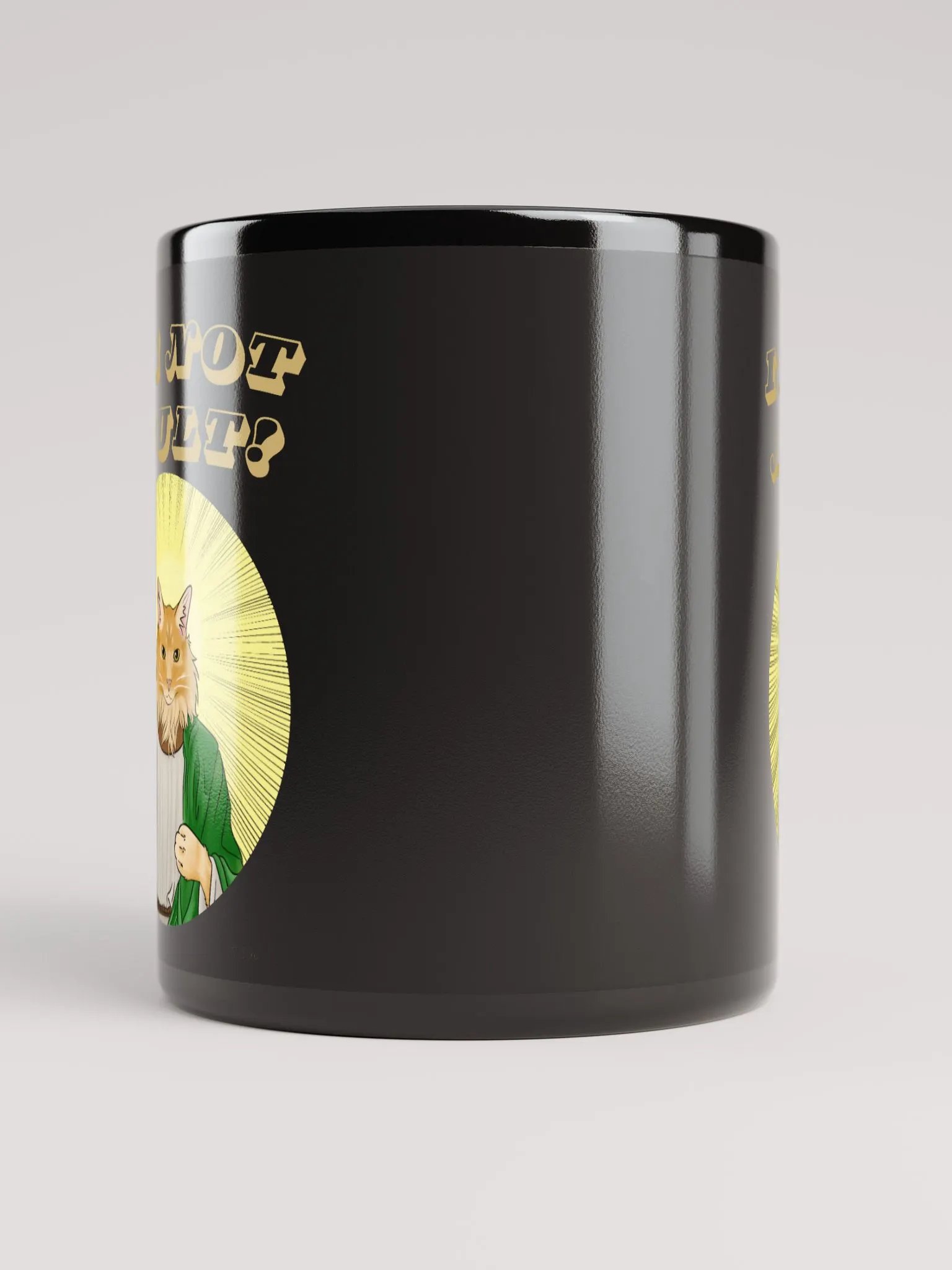 Our Hallowed Floof Caffeination Unit (Dark Mode product image (5)