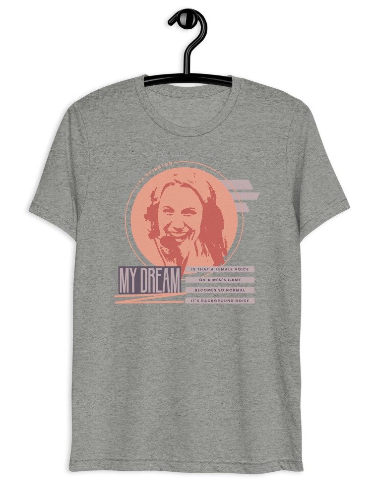 Background Noise Tee - Athletic Grey Triblend product image (3)