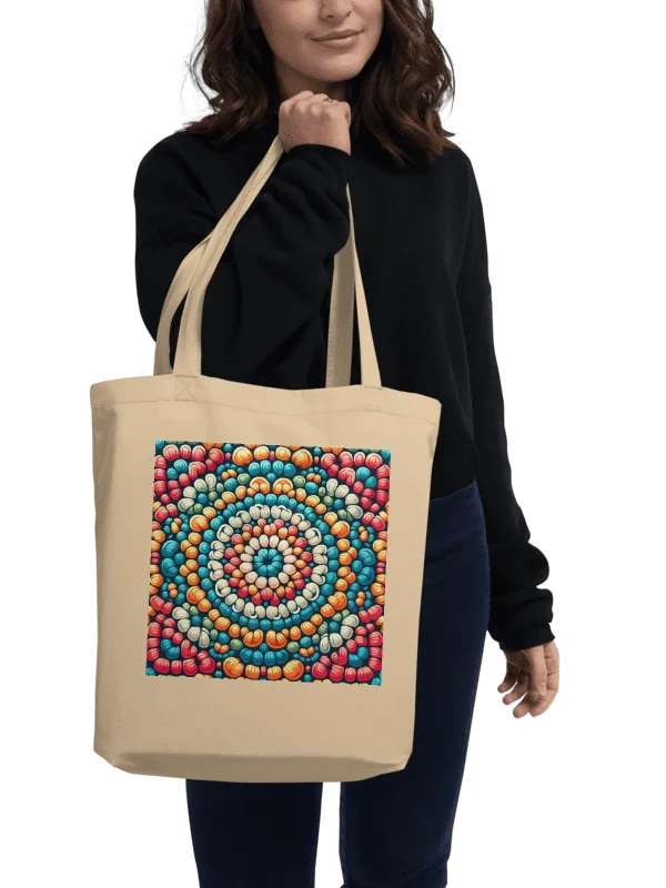 Orange Kaleidoscope Tote product image (1)