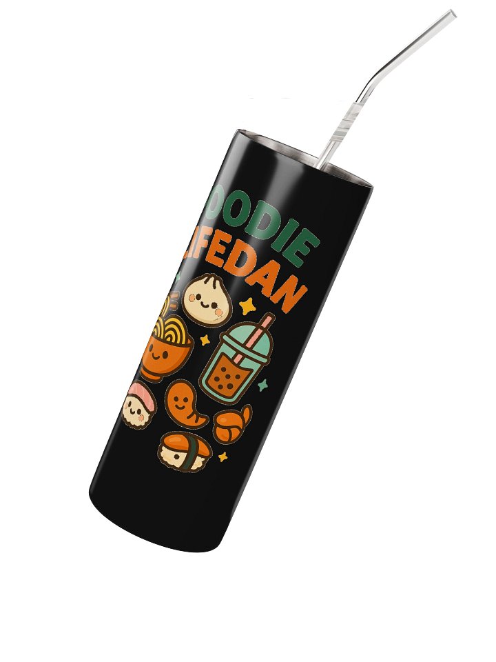 Foodie Thumbler with Straw product image (3)