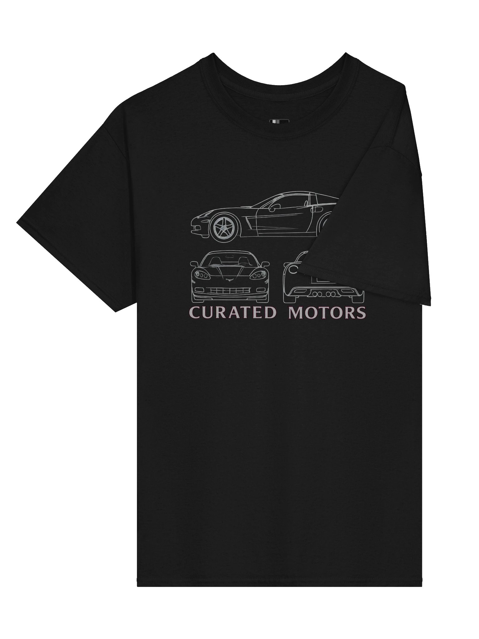 CM C6 Corvette Line Art T-Shirt product image (12)