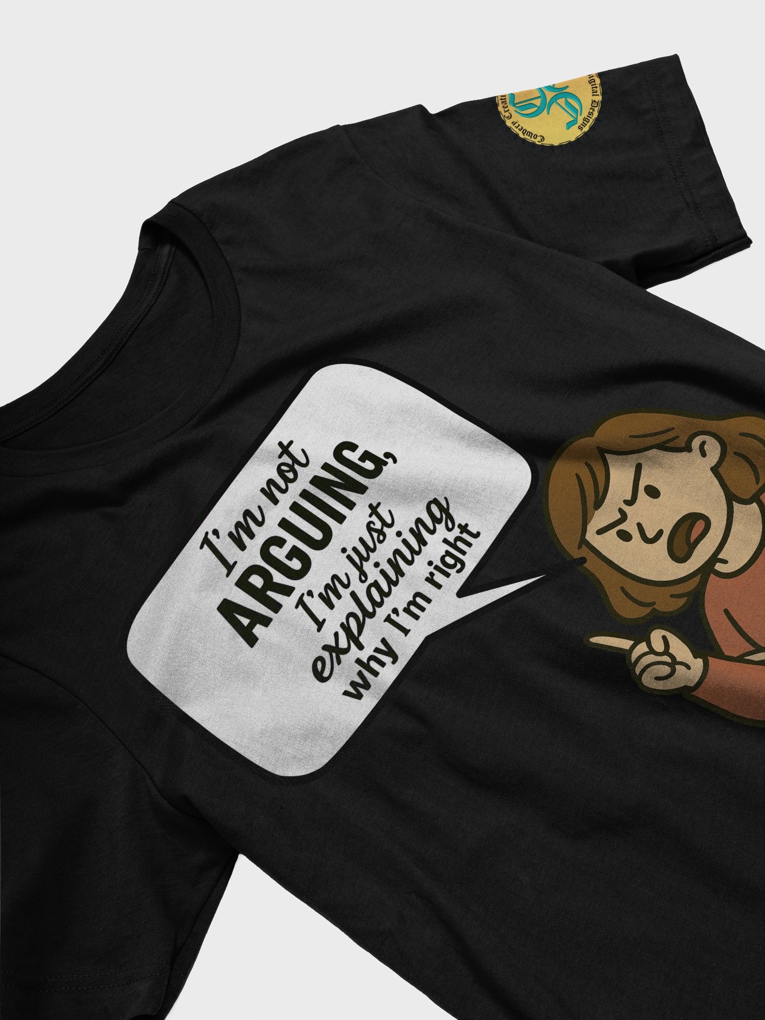 I'm not Arguing (Female) Bella+Canvas Supersoft T-Shirt Colors (1) product image (30)