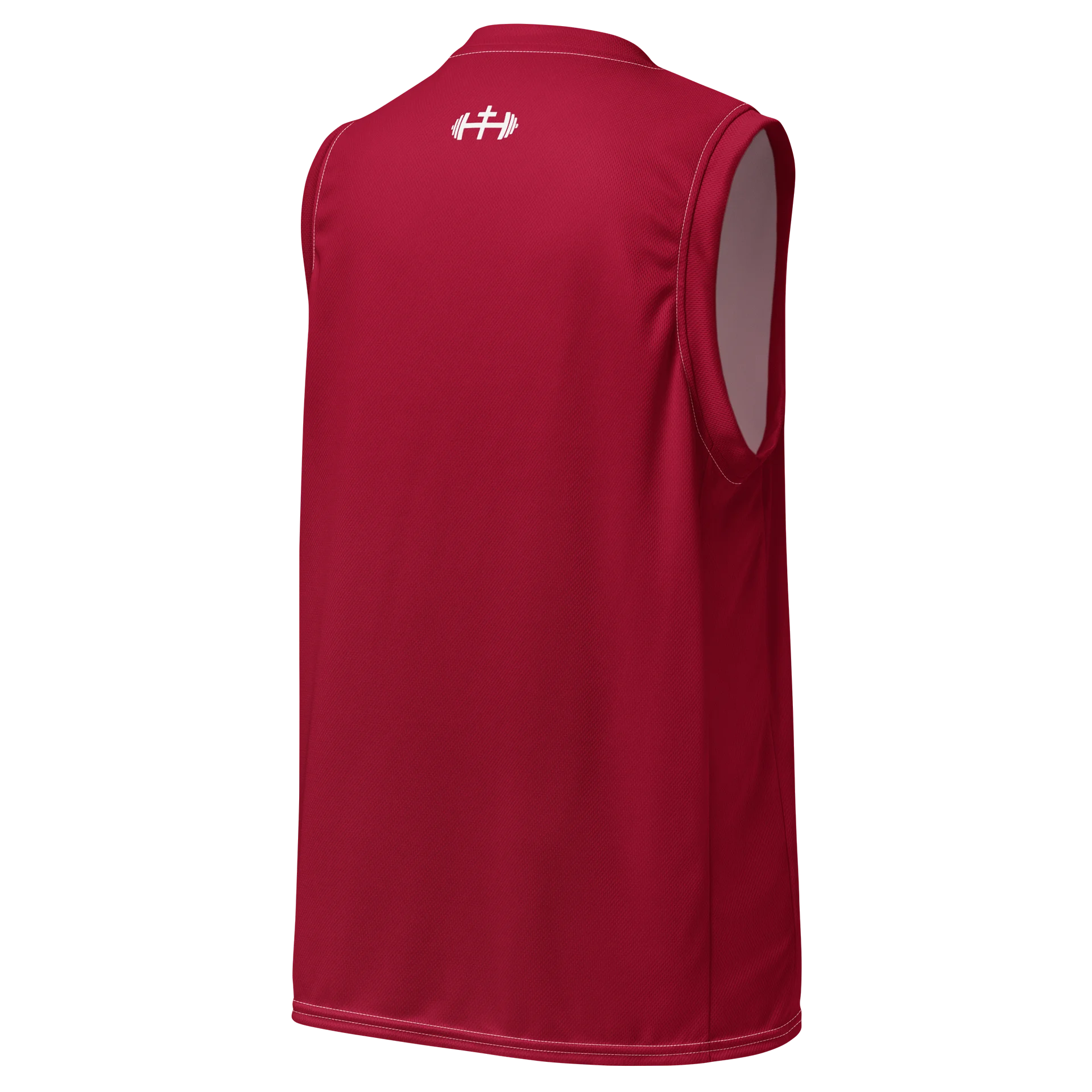 His House Performance V-Neck Muscle Tank - Red product image (4)