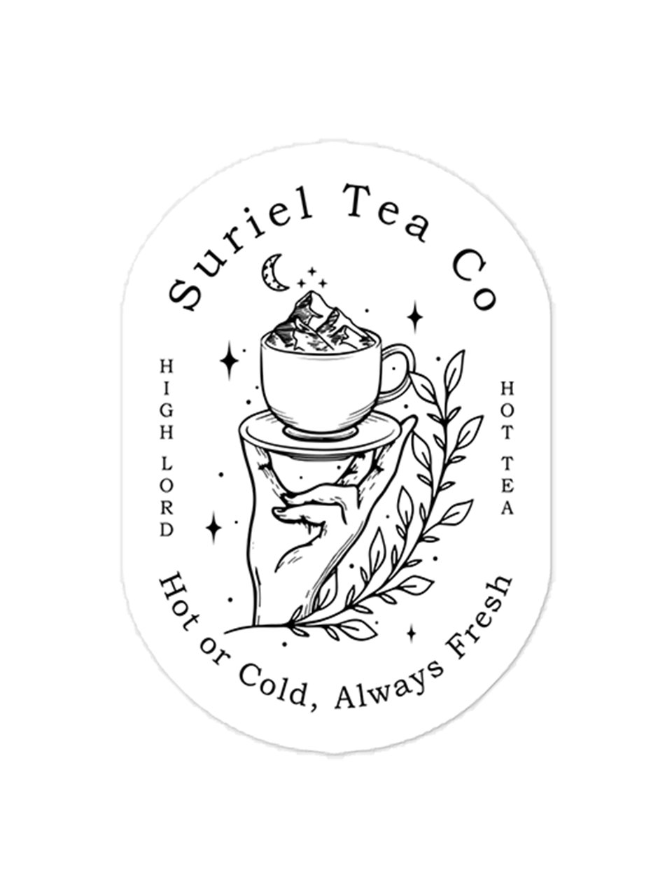 Suriel Tea Co Sticker product image (1)