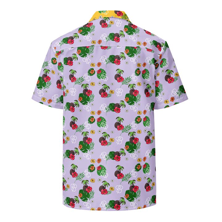 Tropical Island Hawaiian Shirt - Lilac product image (2)