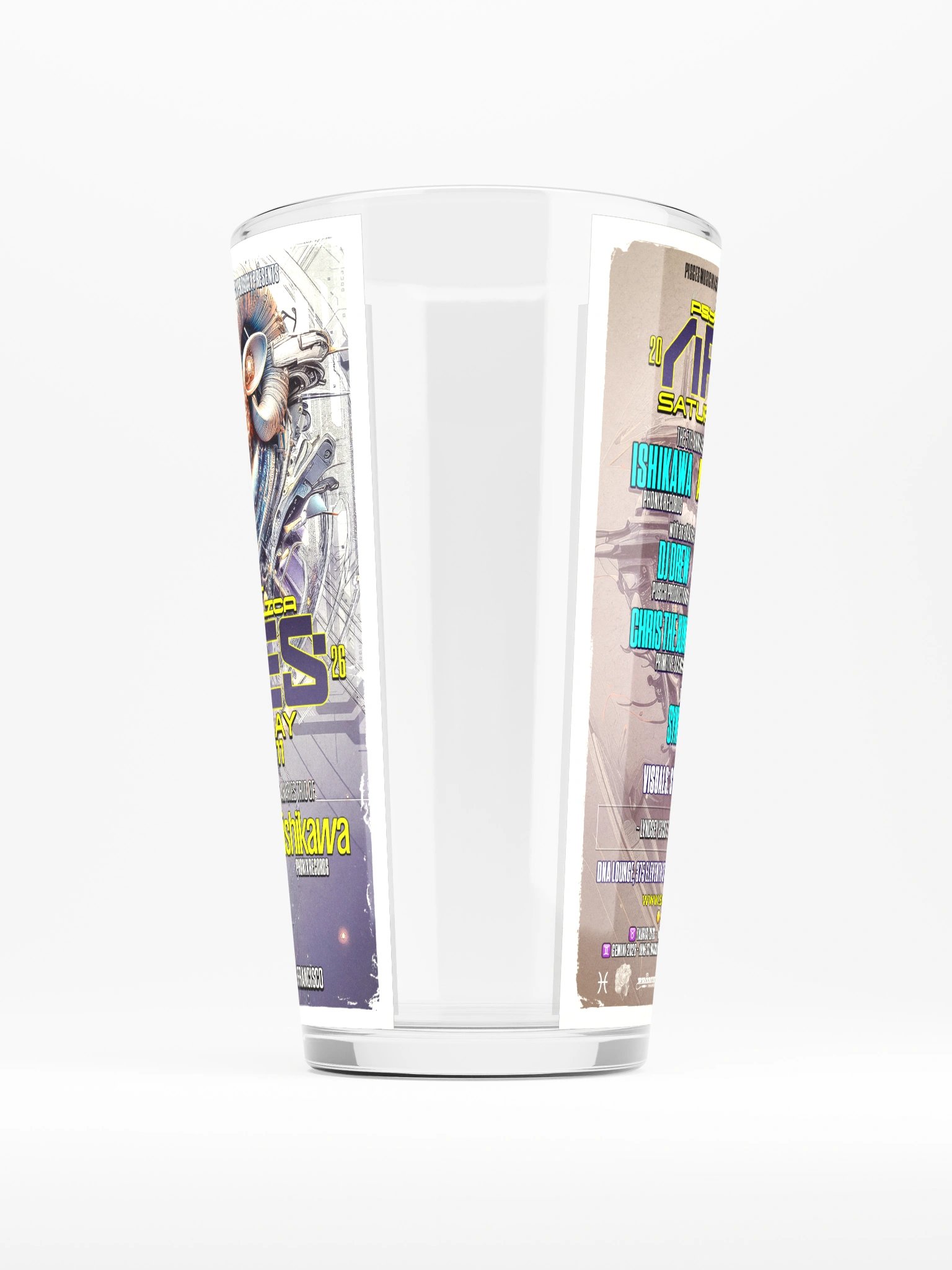 Aries 2026 Shaker Pint Glass product image (5)