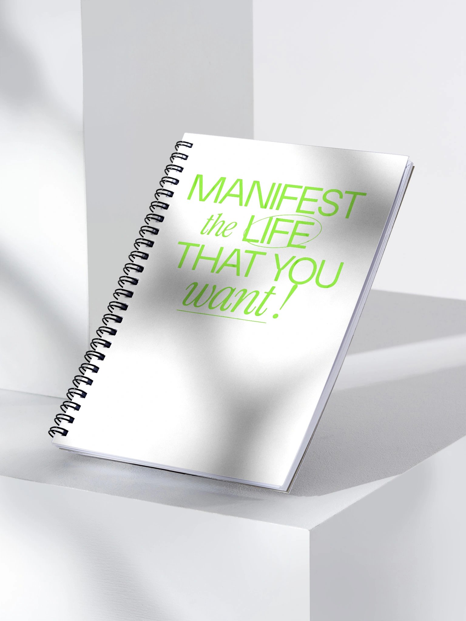 PM Manifest White Spiral Notebook product image (3)