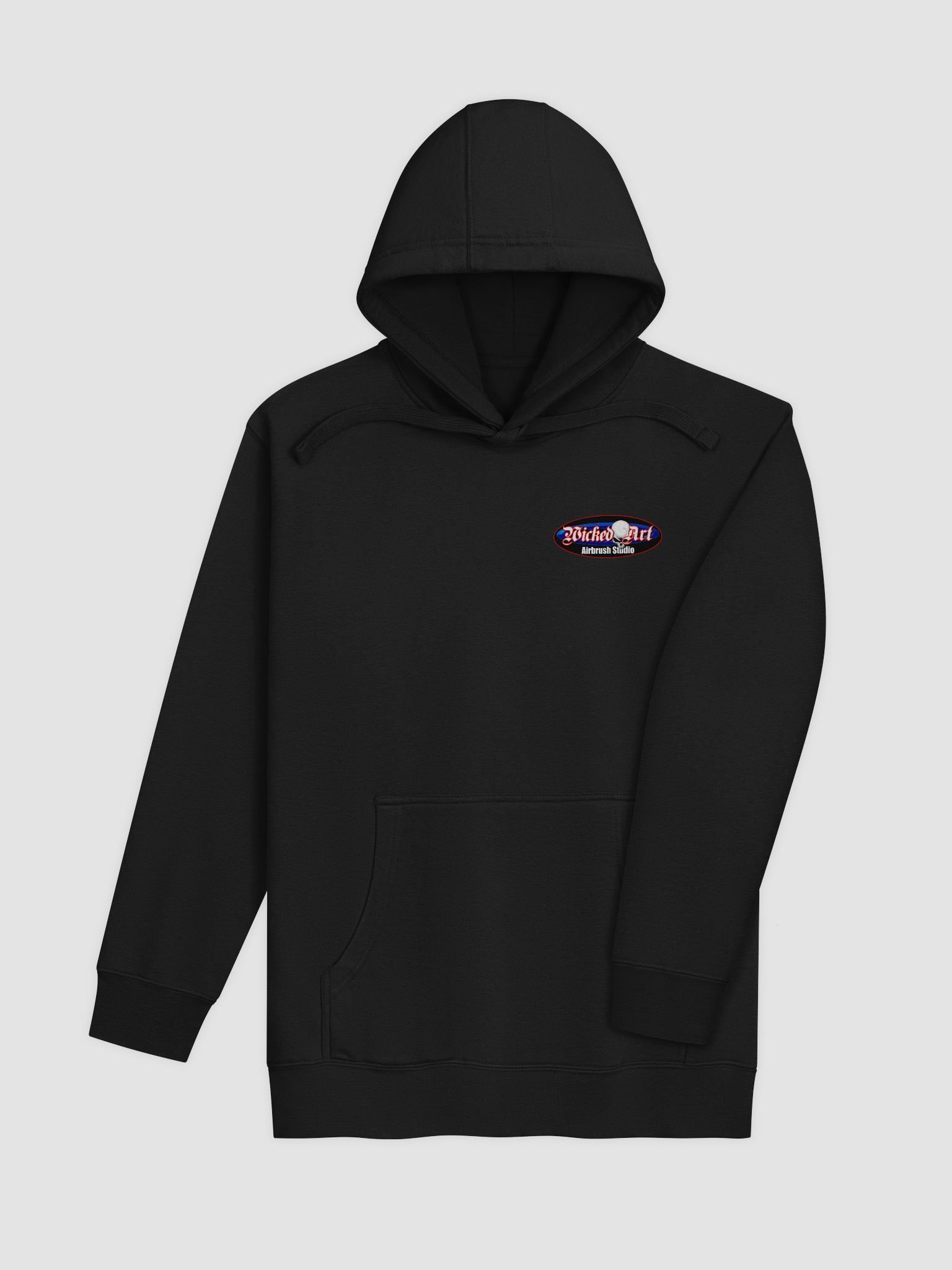 Wicked Art OG Logo Hoodie — Retro Studio Edition product image (8)