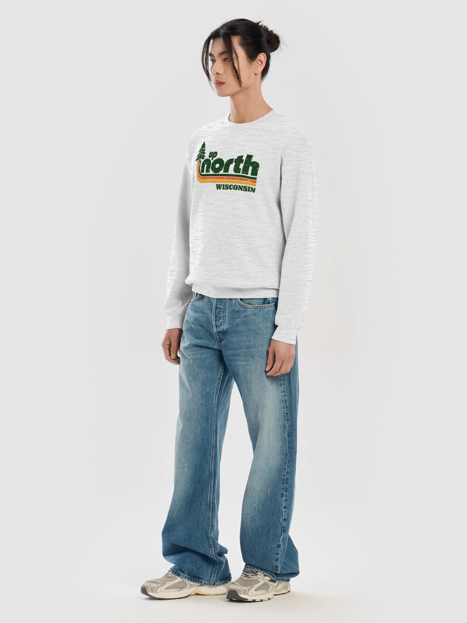 Up North Wisconsin Retro Crewneck product image (7)