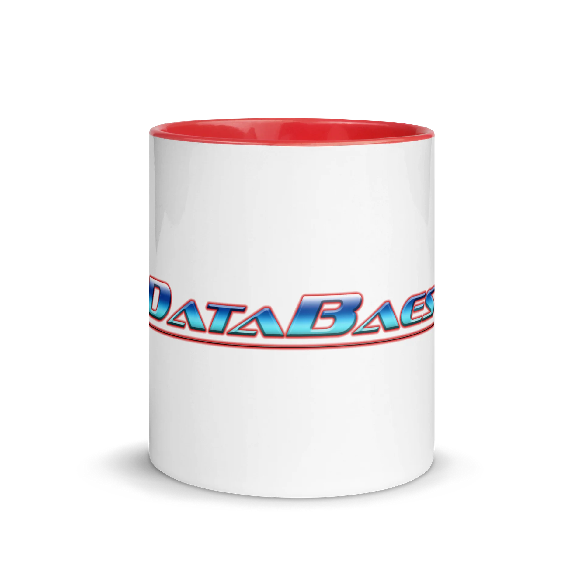 DataBaes Red Ceramic Mug product image (1)