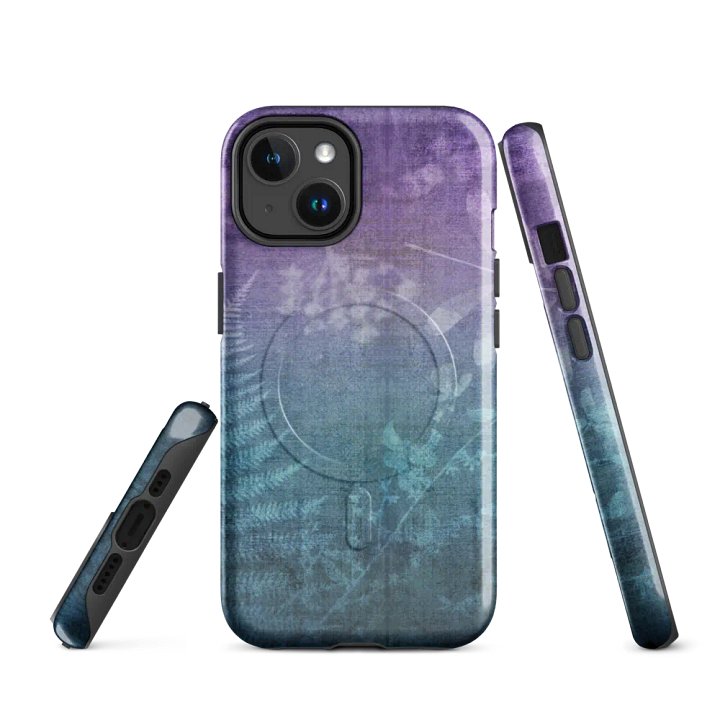Blue Wildflower iPhone Case product image (1)